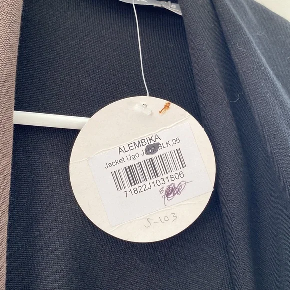 Alembika Lagenlook Draped Jacket Cardigan 6 - Picture 9 of 9